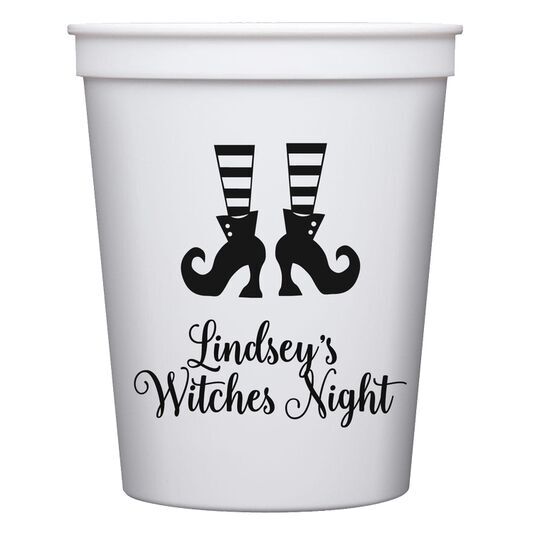Witches Shoes Stadium Cups